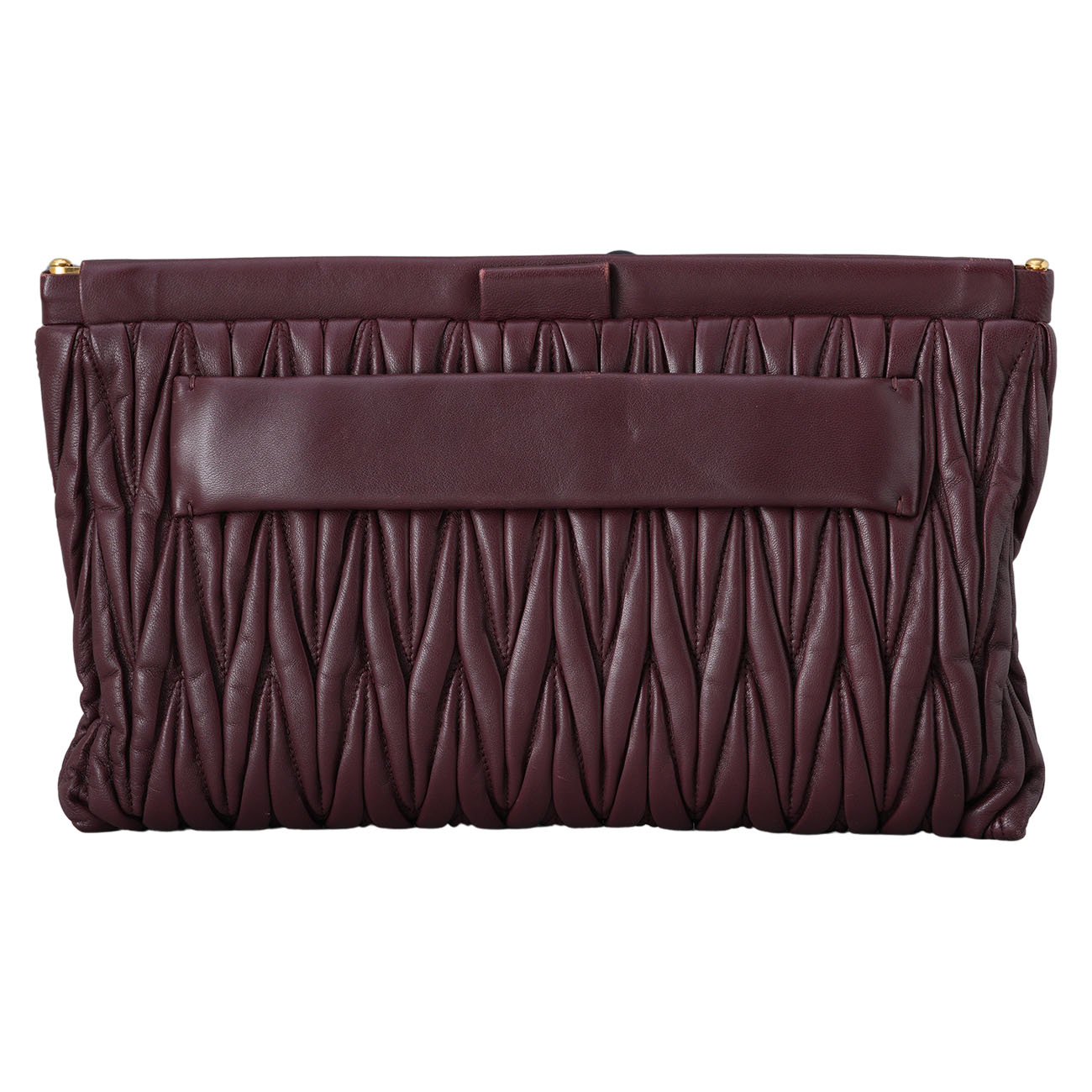 MIU MIU(USED)미우미우 마테라쎼 클러치